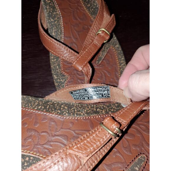 Teva Leather Sandals Women's Size 9 - Picture 4 of 7